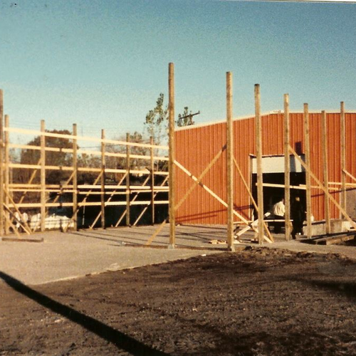 Building under construction - Vallow Floor Coverings in Edwardsville, IL