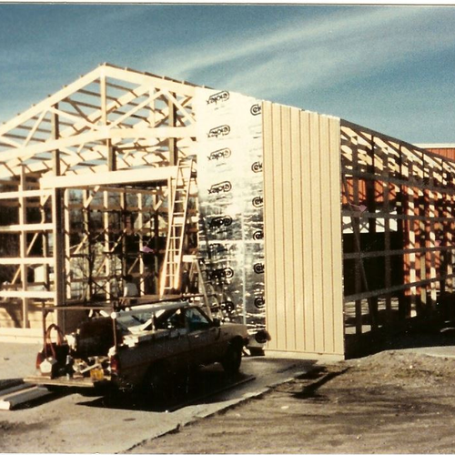 Building under construction - Vallow Floor Coverings in Edwardsville, IL
