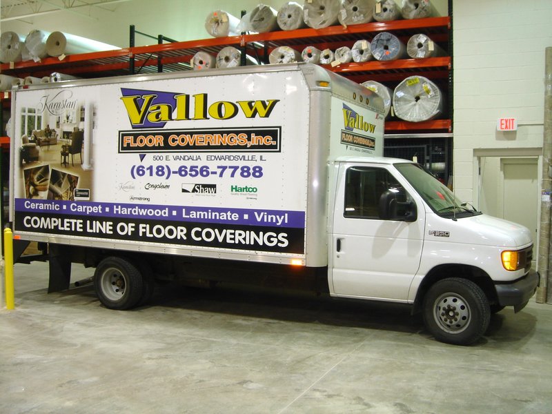Vallow Floor Truck - Vallow Floor Coverings in Edwardsville, IL
