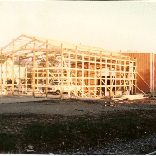Building under construction - Vallow Floor Coverings in Edwardsville, IL