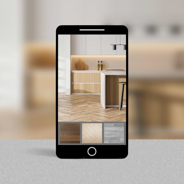 See our flooring products in your space, before you buy, with our room visualizer. Getting started is as simple as uploading a photo.