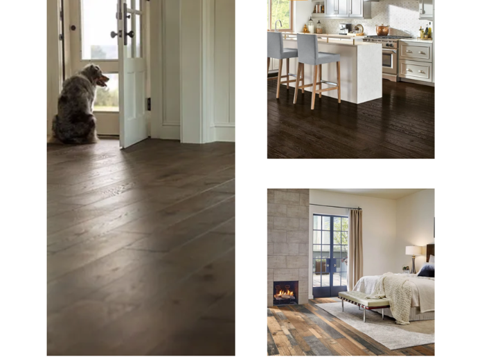 Hardwood is available in a wide selection of styles — from traditional to modern, elegant to rustic, formal to informal, and more